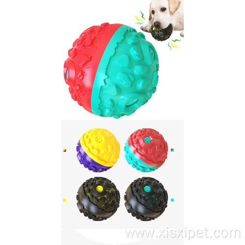 Soft Rubber Interactive Dog Ball Pet Chew Toy